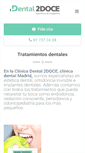 Mobile Screenshot of dentaldosdoce.es